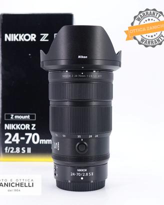 Nikon Nikkor Z 24-70 f/2.8 S II NITAL Usato (G590)