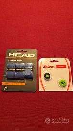 Kit tennis Head overgrip + antivibrazioni Wilson