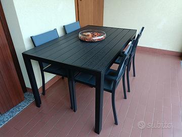 Tavolo e sedie da giardino  DEGHI