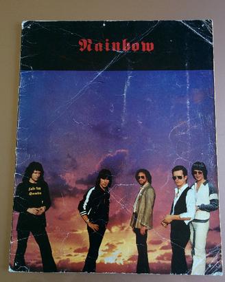 Rainbow 1980 tour programme (deep purple)