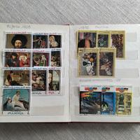 SERIE COMPLETE FRANCOBOLLI DAL MONDO Anni 1960-70