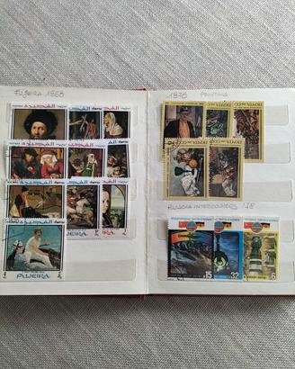 SERIE COMPLETE FRANCOBOLLI DAL MONDO Anni 1960-70