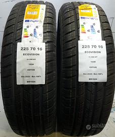 2 GOMME 225 70 16 ECOVISION BR1924