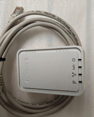 Range Extender WiFi Sitecom N300 + cavo Ethernet