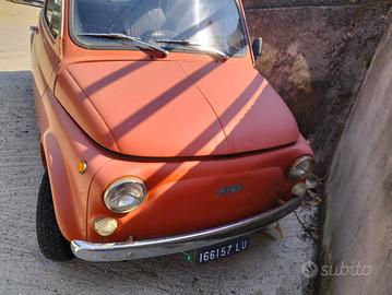 Fiat 500 d’epoca anno 1972 funzionante