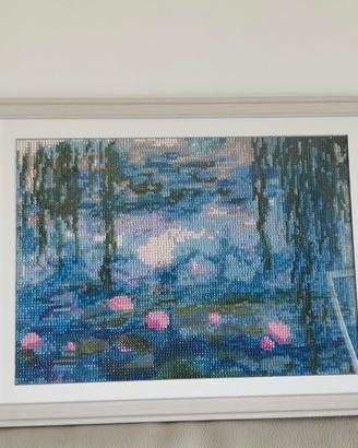 Quadro 30x40 diamond painting con cornice