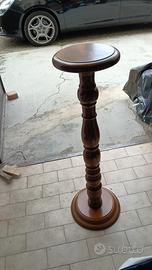 Colonnetta portavasi in legno H 90cm
