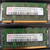 RAM Hynix DDR2 512MB PC2-4200S SO-DIMM (2x512MB)