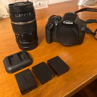 CANON EOS 1300D + OBBIETTIVO TAMRON 18-200mm