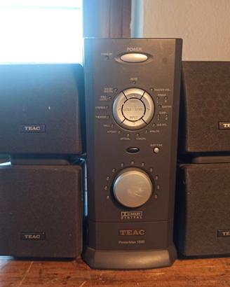 TEAC PowerMax 1500 Dolby Digital 5.1 funzionante