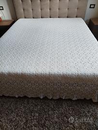 Copriletto uncinetto matrimoniale