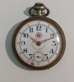 Orologio da tasca d'epoca Wille Frères,mod.Roskopf