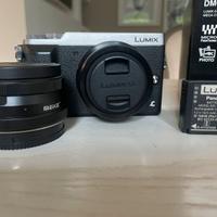 Lumix GX80 + kit 12-32 + 35 mm f/1.4 manuale