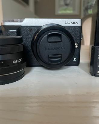 Lumix GX80 + kit 12-32 + 35 mm f/1.4 manuale