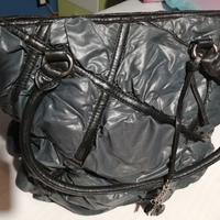 borsa a spalla effetto piumino E. Coveri