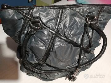 borsa a spalla effetto piumino E. Coveri