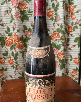 Vino dolcetto da collezione