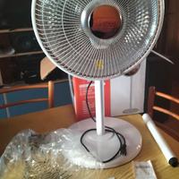 Stufa in fibra di carbonio a parabola oscillante