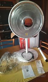 Stufa in fibra di carbonio a parabola oscillante