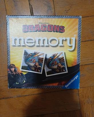 Gioco Memory Dragon Trainers Ravensburger