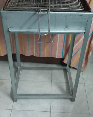 Griglia a carbone doppia base