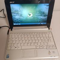 Netbook Acer PC, FUNZIONANTE, SSD