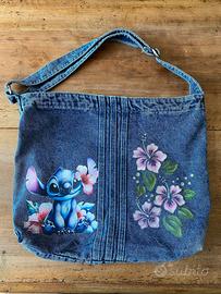 Borsa jeans Stitch