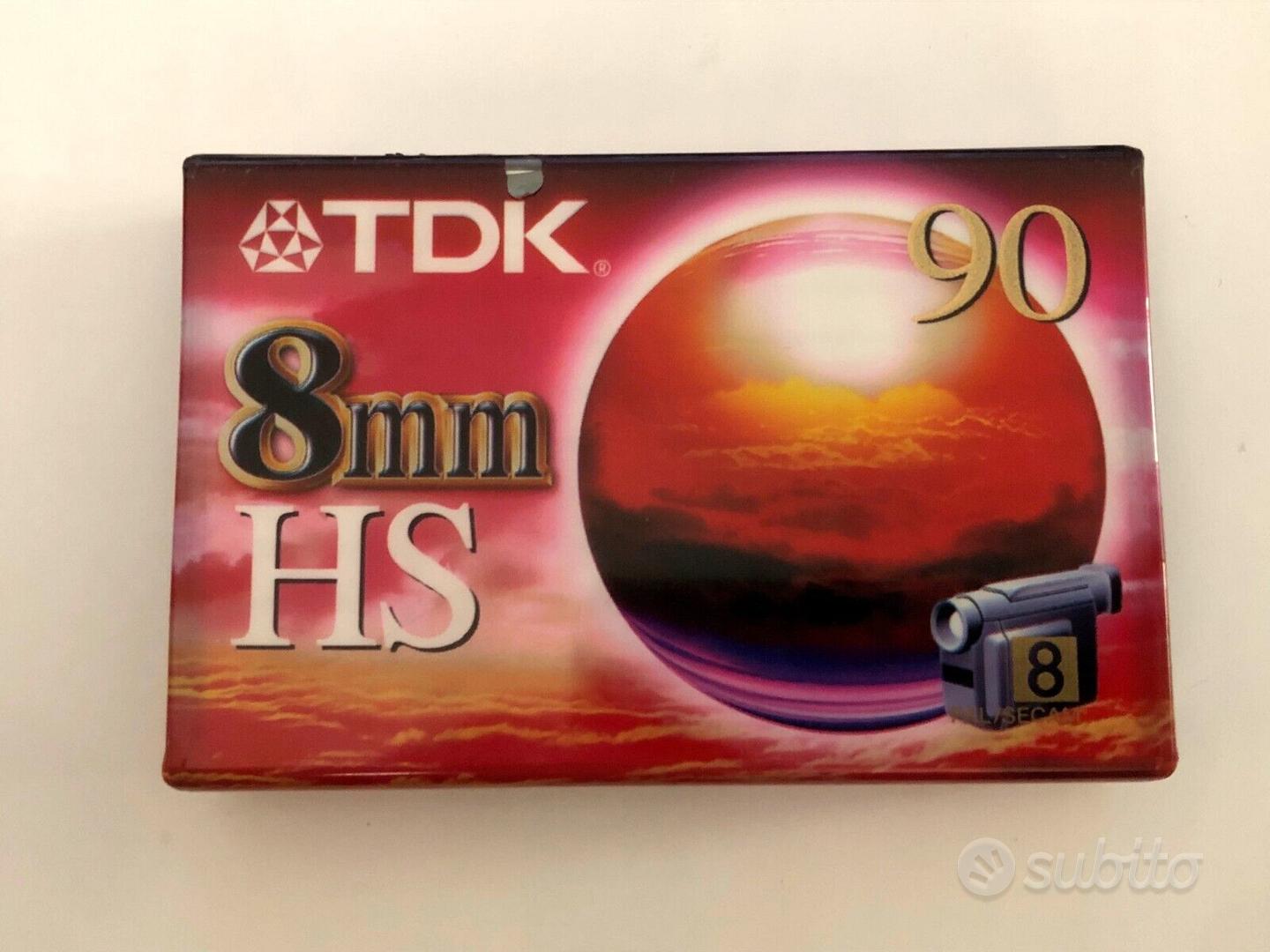 cassette 8mm tdk - Audio/Video In vendita a Latina