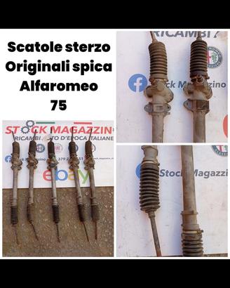 Scatola sterzo nuova originale Spica alfa Romeo 75