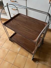 Carrello portavivande anni 60