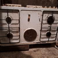 Stufa forno elettrico vintage fornello gas
