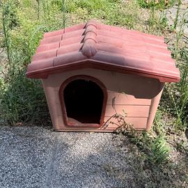 Cuccia Cane - tetto rosso