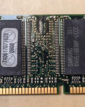 Banco DIMM DDR 400 da 1Gb  KINGSTON KTM-M50/1G