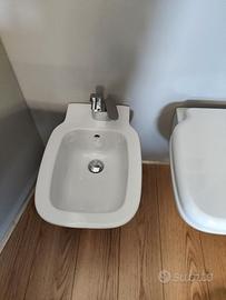 Coppia di sanitari sospesi Flaminia serie Sprint