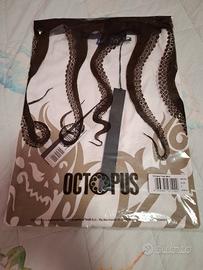 T-shirt Octopus con stampa Teschi Nuova