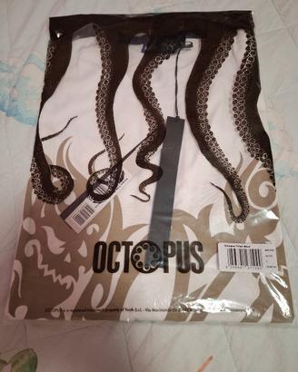 T-shirt Octopus con stampa Teschi Nuova