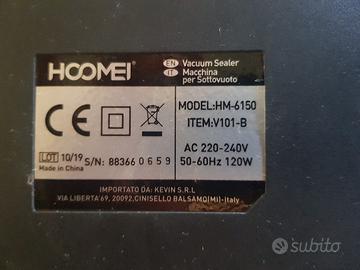 machina per sottovuoto/ vacuum sealer