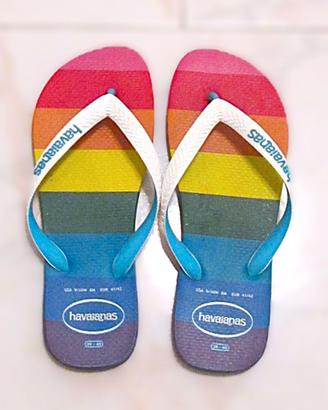 HAVAIANAS TOP PRIDE ALLOVER 39 - 40 piscina mare