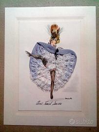 Ballerine cancan collage