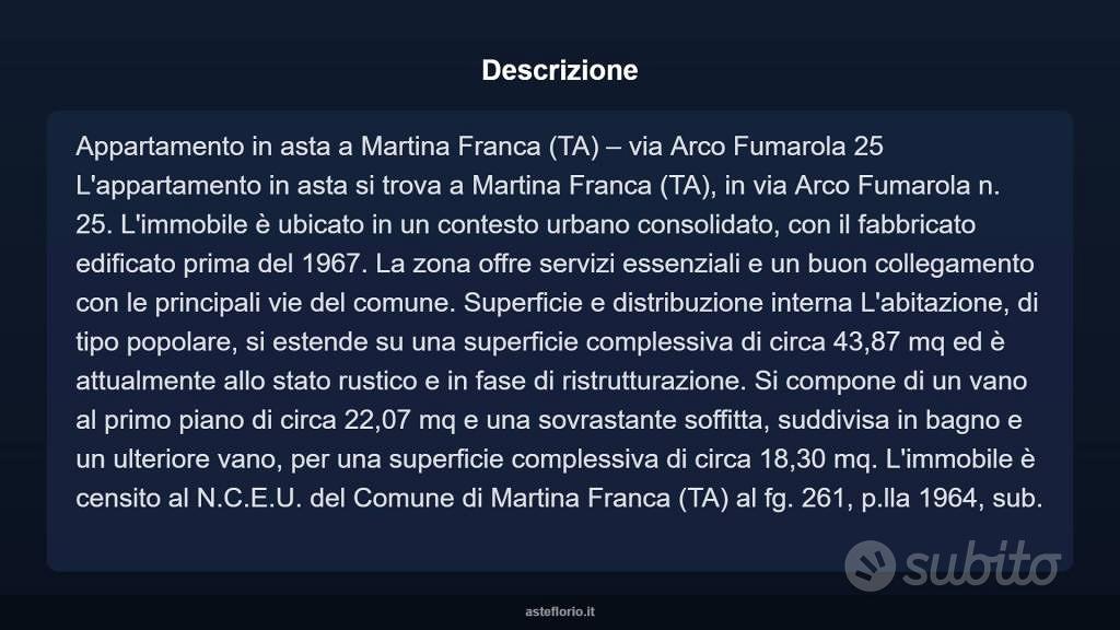 Appartamento – Martina Franca, Taranto - Vista 4