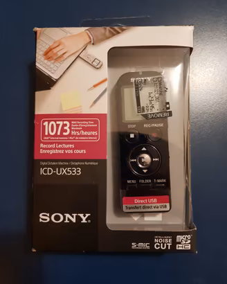 Registratore Vocale Sony Nuovo