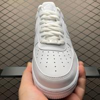 Nike Air Force 1 07 Low-Top, Bianco, Taglia 46