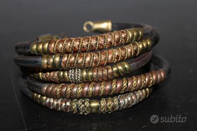 Set 5 x Bracciali artigianali Italia 1980