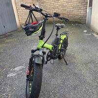 Bicicletta Argento Bi Max S+ Fat eBike Pieghevole
