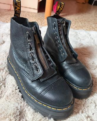 Dr. Martens stivaletti neri in pelle -40