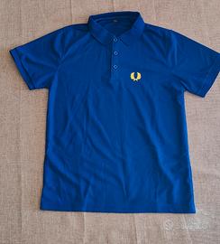 Polo di imitazione Fred Perry - Blu - taglia S/M