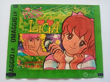 Bustina Kiss me Licia panini 1983 Sigillata