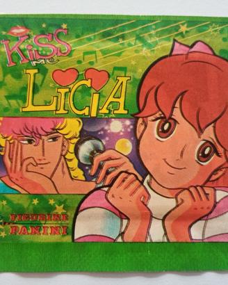 Bustina Kiss me Licia panini 1983 Sigillata
