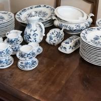 Set piatti antiquariato Blue Danube