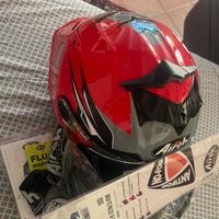 Casco integrale con accessori nuovo xl